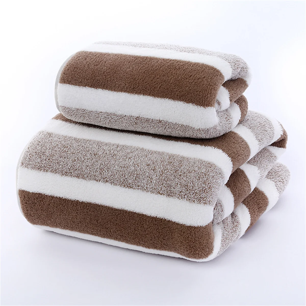 Asciugamano A Righe 35x75 Cm Asciugamano Da Bagno Rapido Morbido E Assorbente Lavabile In Lavatrice