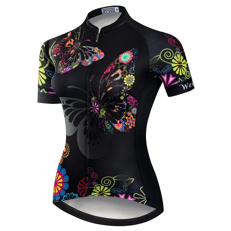 Maglia Da Ciclismo Da Donna Weimostar Estiva Manica Corta Pro Team MTB Abbigliamento Da Bici Maglia Maillot Ciclismo