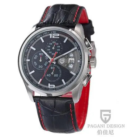 Orologio Da Uomo Pagani Design Cronografo Lusso Sport Quarzo Resistente All Acqua 30m Modello PD 3306