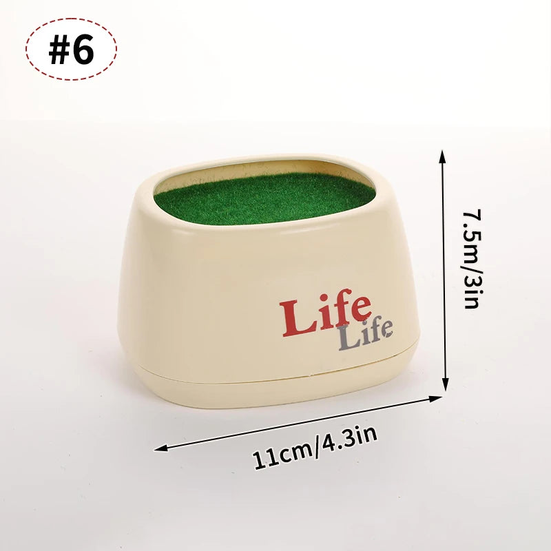 Vaso di Plastica con Fiore di Girasole Artificiale Set Decorazione per Matrimoni e Eventi
