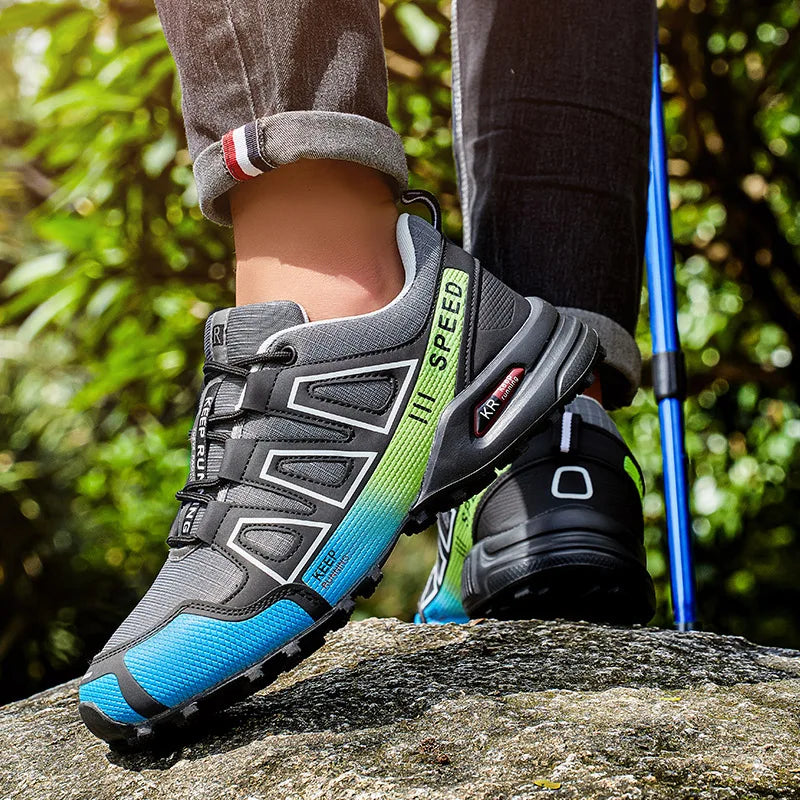 Scarpe Da Uomo Da Ciclismo Fuoristrada Antiscivolo Traspiranti Per Escursionismo Esterno
