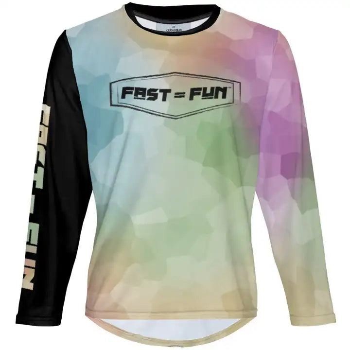 Maglia Da Ciclismo Uomo A Maniche Lunghe Per MTB Fuoristrada Enduro Downhill Abbigliamento Sportivo Per Corse Su Strada