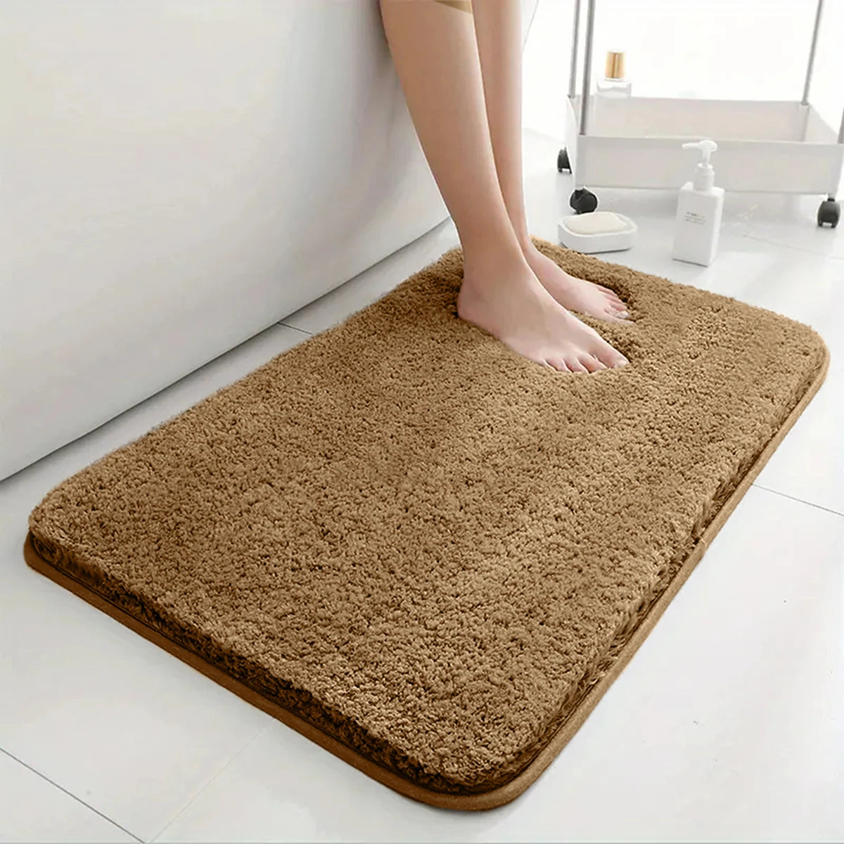 Tappetino Bagno Antiscivolo Assorbente Lavabile Per Casa Sicura Per Famiglie E Anziani