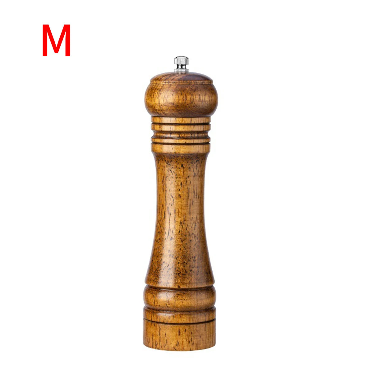 Macinapepe Manuale In Legno Di Quercia Con Barattolo Di Condimento Per Pepe Sichuan E Pepe Da Macinare 5 8 10 Pollici