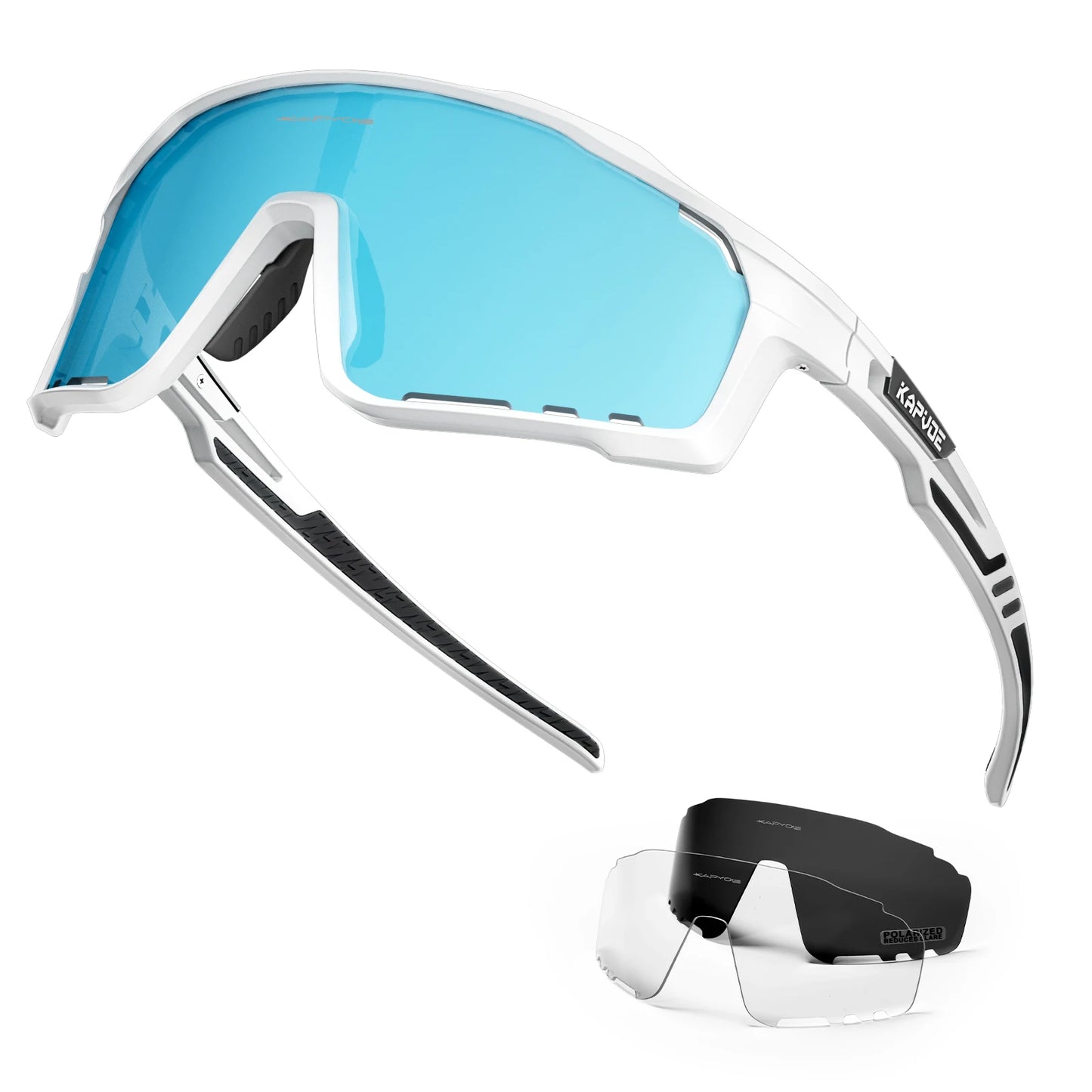 Occhiali Da Ciclismo Polarizzati Kapvoe Da Donna UV400 Occhiali Da Sole Per Bicicletta E Esterno Sport Escursionismo