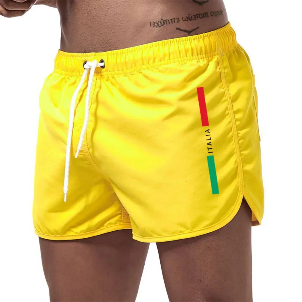 Pantaloncini Da Spiaggia Da Uomo Ad Asciugatura Rapida Costumi Da Bagno Estivi Per Sport E Tempo Libero