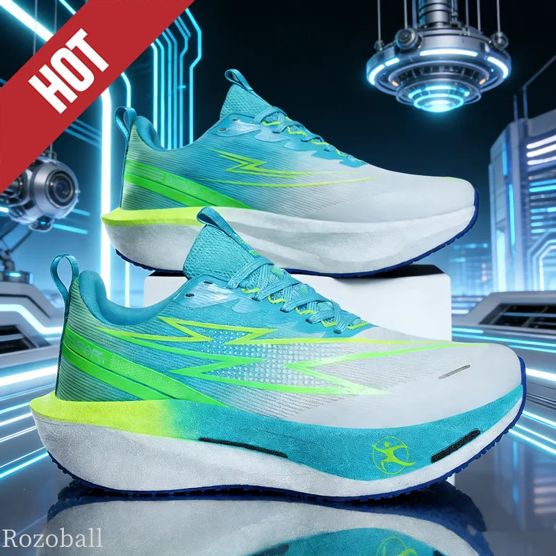 Scarpe da Corsa Sportive Unisex per Maratona Traspiranti Leggere Comode Sneakers Atletiche con Ammortizzazione ad Aria