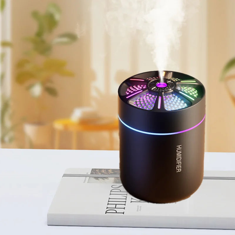 Mini Umidificatore 180 Ml Diffusore Per Aromaterapia Olio Essenziale Spray Silenzioso Auto Per Camera Da Letto Domestica