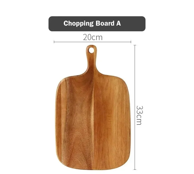 Tagliere In Legno Di Faggio Di Alta Qualità Per Cucina Tagliere Multiuso Per Pizza Pane Frutta Sushi Vassoio Sospeso