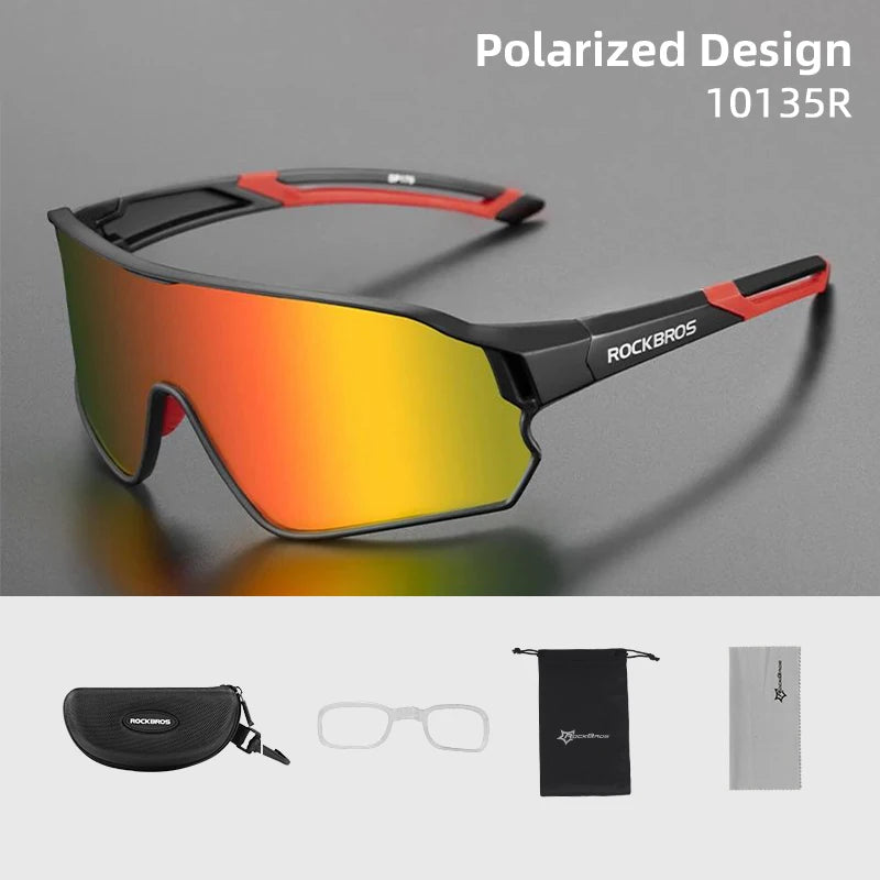 Occhiali Polarizzati Rockbros Da Sole UV400 Sport All Aperto Ciclismo Escursionismo Campeggio Golf