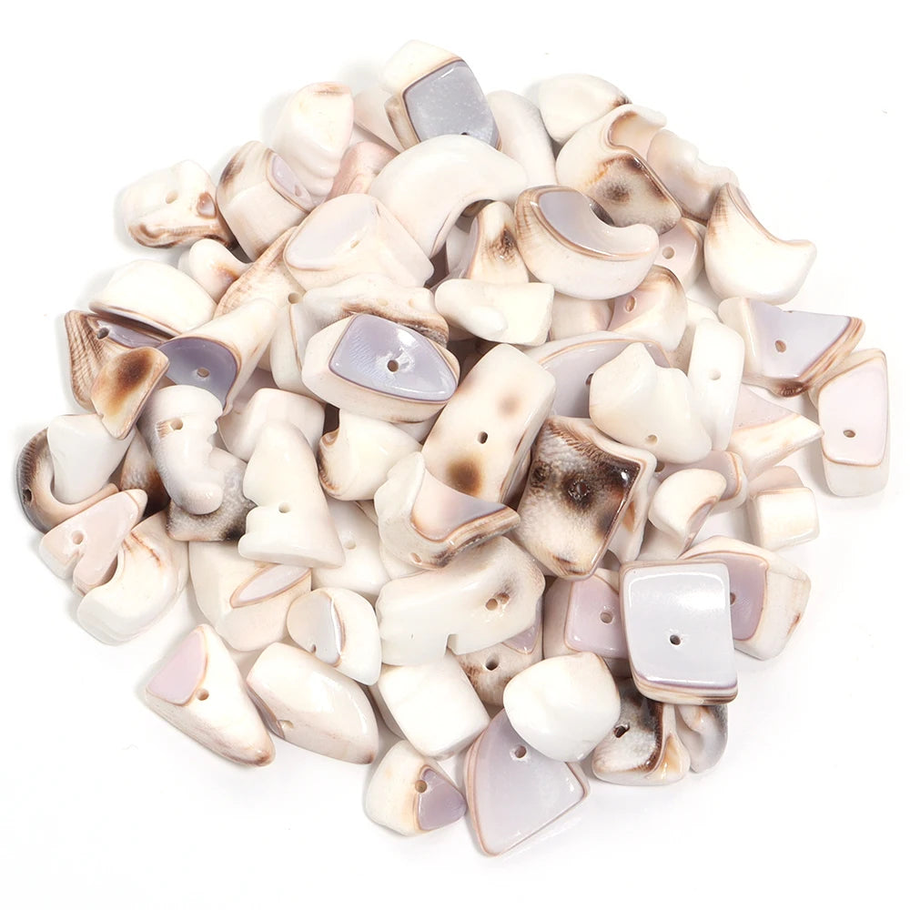 Perline Di Conchiglia Di Mare 30g 40g 50g Conchiglie A Spirale Distanziatori Per Artigianato Fai Da Te Decorazioni Casa