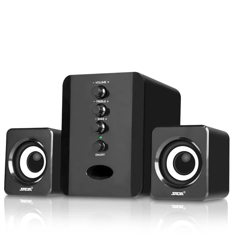 Nuovo Altoparlante Universale Per PC 3D Full Range Bar Stereo Bass Cannon Per Musica Computer Laptop Telefono TV USB