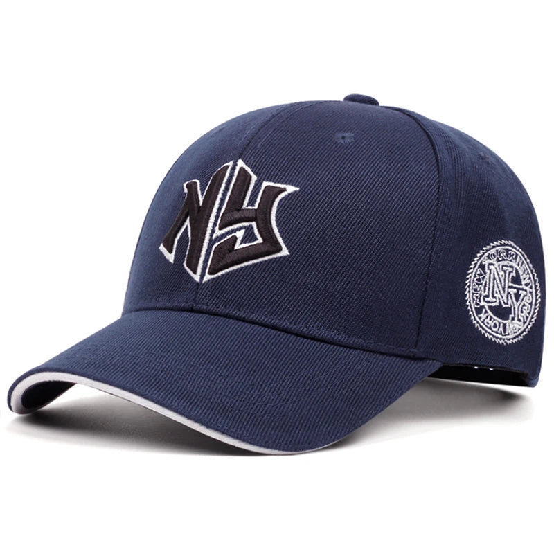 Cappello Da Baseball Alla Moda NY Ricamato Unisex Skateboard Hip Hop Street Parasole Sportivo Tempo Libero All Aperto