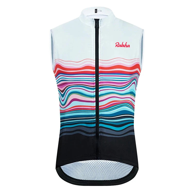 Maglia Ciclismo Uomo Antivento Traspirante Asciugatura Rapida Anti UV Senza Maniche Abbigliamento Bici Estivo Nuovo