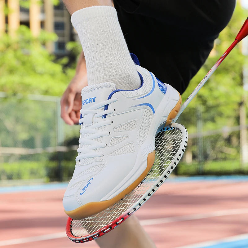 Scarpe Da Badminton Uomo E Donna Professionali Traspiranti Ammortizzanti Per Allenamento Tennis Ping Pong