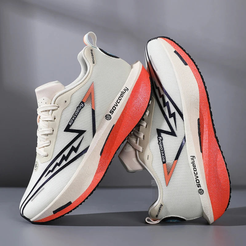 Scarpe Da Corsa 2026 Con Piastra In Carbonio Completa Per Maratona Unisex Leggere Ammortizzate Traspiranti Professionali
