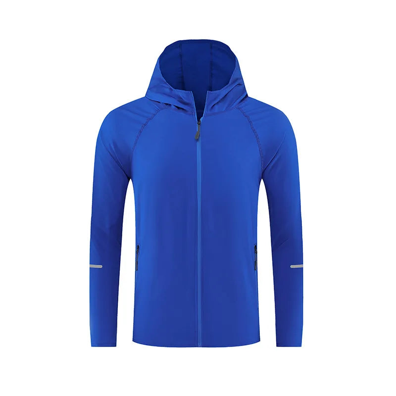 Giacca Da Corsa Sportiva Sottile Da Uomo Giacca A Vento Da Palestra Quick Dry Training Abbigliamento Fitness