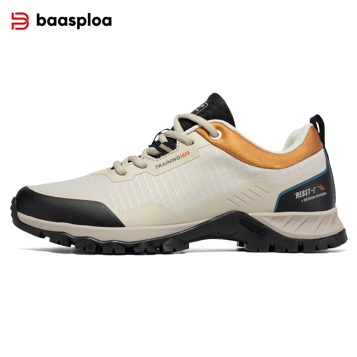 Baasploa Scarpe Da Trekking Uomo Impermeabili Antiscivolo Resistente All Usura Per Esploratori Outdoor M7306