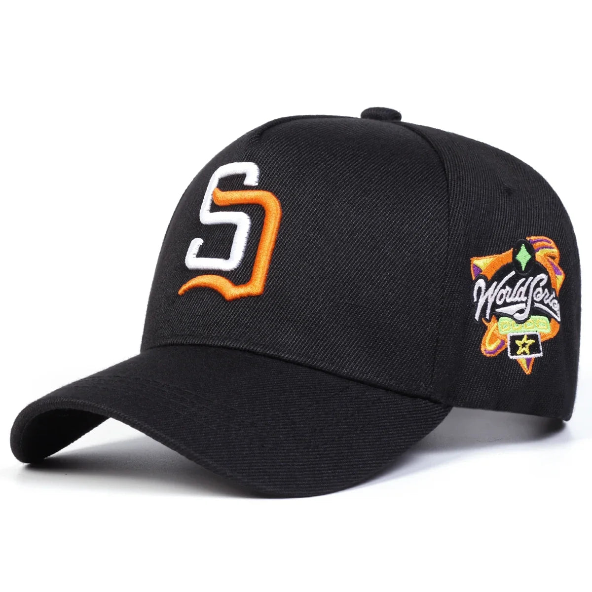 Cappellini Da Baseball Unisex Con Ricamo Lettera SD Regolabili Primavera Autunno Protezione Solare Sportivo Esterno