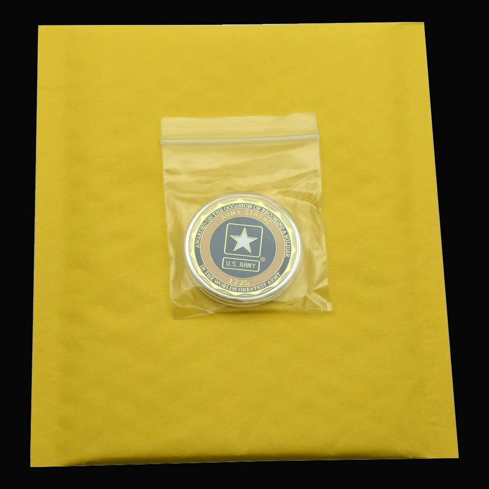 Moneta Commemorativa Dell Esercito Degli Stati Uniti 1775 Nella Grande Collezione Regali All'ingrosso Personalizzati