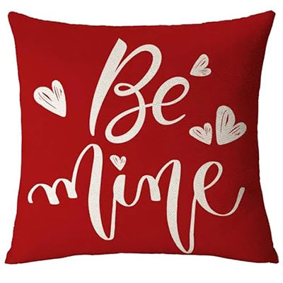 Federa Per Cuscino San Valentino Rosso Cuore Abbraccio Amore Per Divano Per Casa