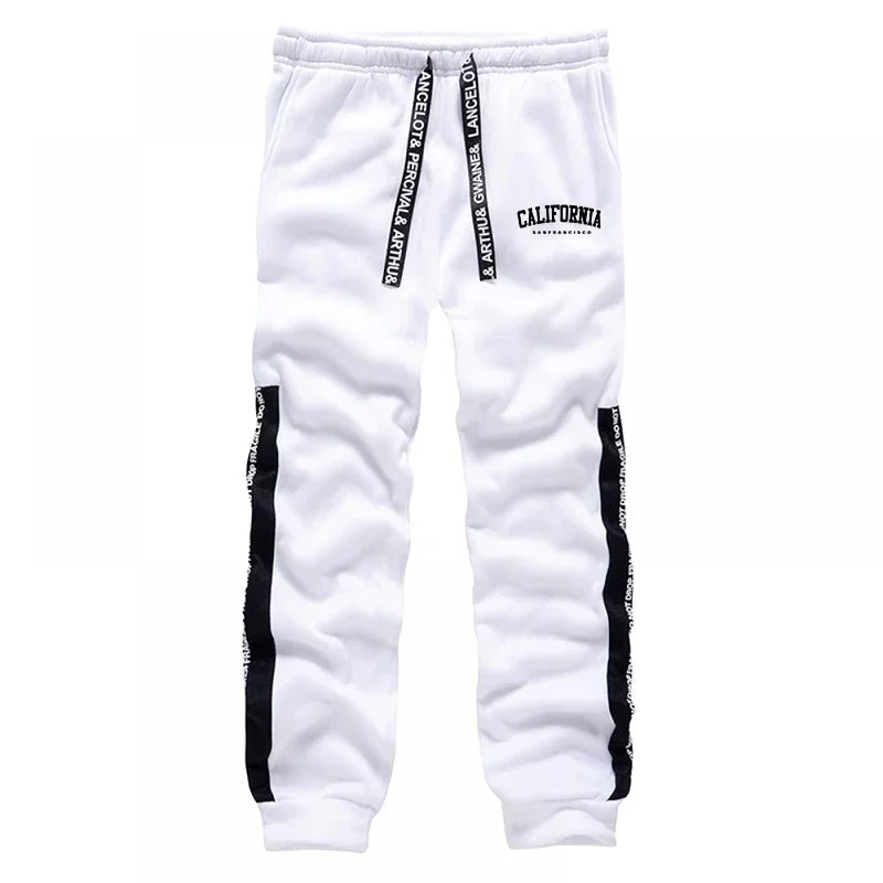 Tuta Sportiva Da Uomo Alla Moda Con Stampa Felpa Con Cappuccio E Pantaloni Per Attività All Aperto Jogging