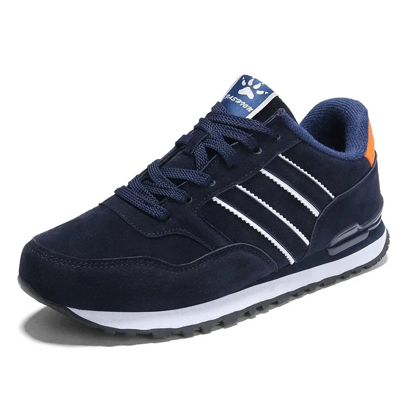 Scarpe Da Ginnastica Da Uomo In Pelle Di Alta Qualità Traspiranti Scarpe Casual Piatte 2022 Nuove