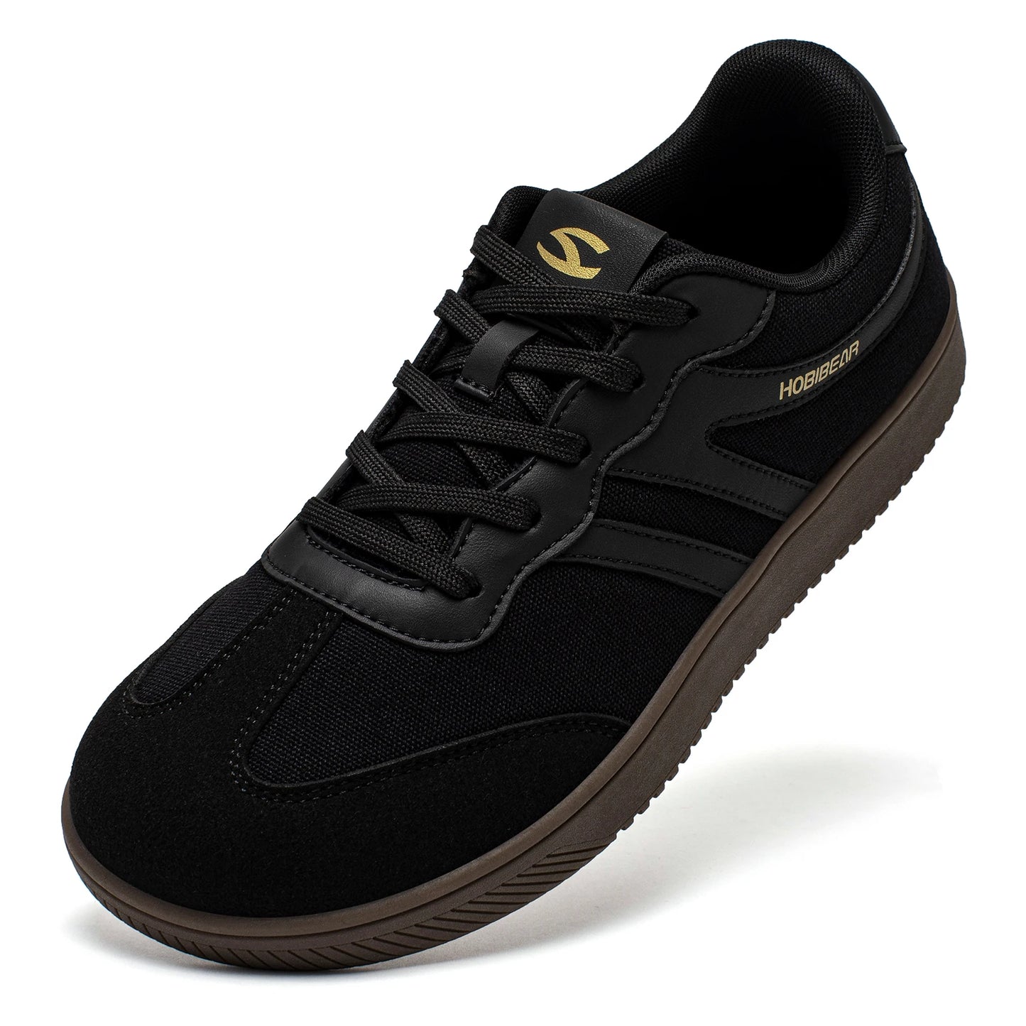 Hobibear Sneakers A Punta Larga Unisex Scarpe Da Passeggio Casual Antiscivolo In Tessuto Con Lacci