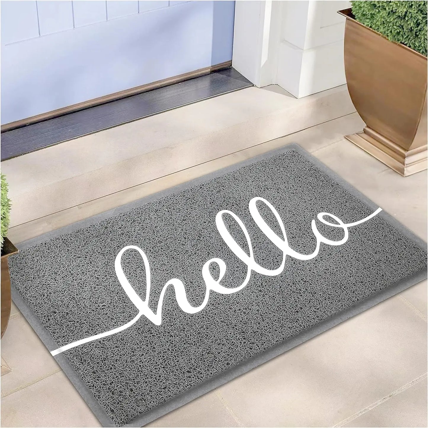 Tappetini Ingresso Antiscivolo Resilienti Assorbimento Del Fango Facili Da Pulire Adatti Per Garage E Ingressi