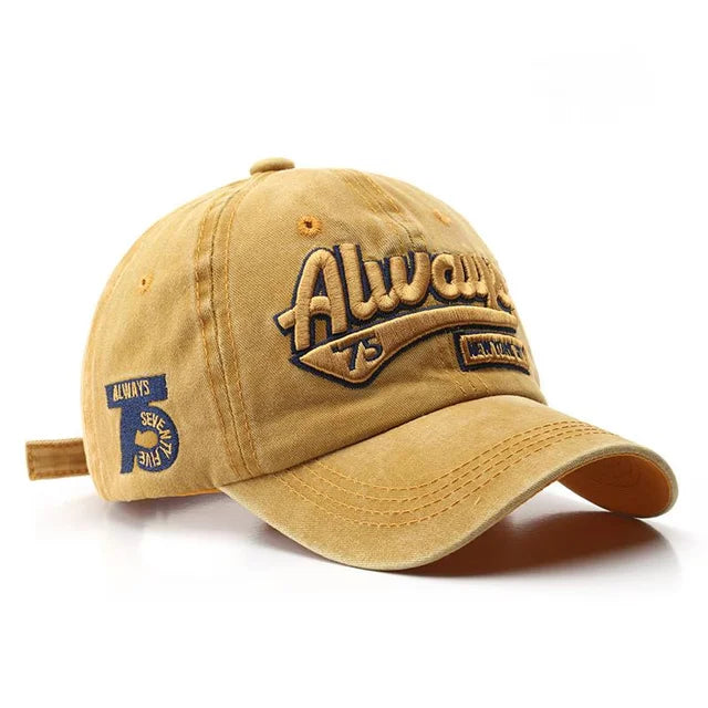Berretto Da Baseball Unisex Cotone Lavato Con Ricamo Lettere Snapback Estate 2022 Hip Hop Casquette