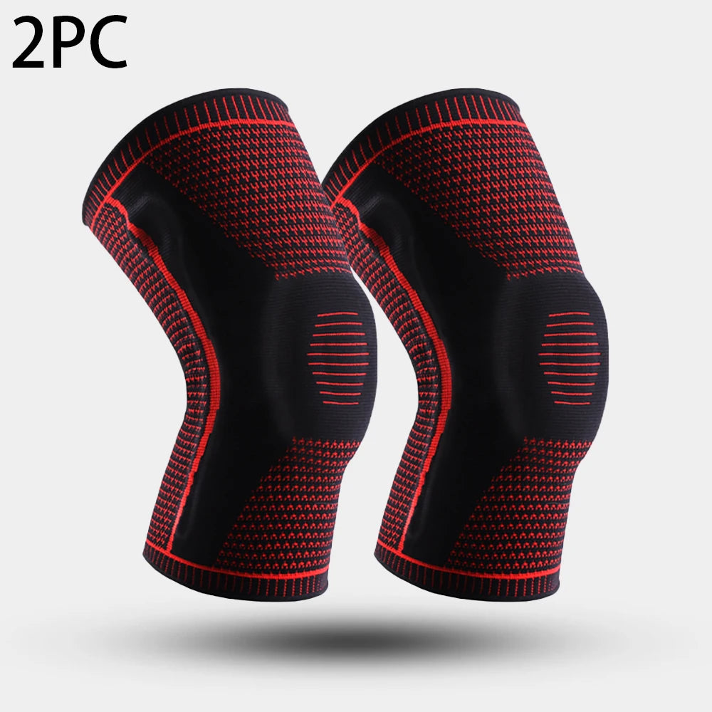 Mezza Ginocchiera Cinghia Patella Supporto Mediale Protezione Menisco In Silicone Sport Universale Per Basket E Corsa