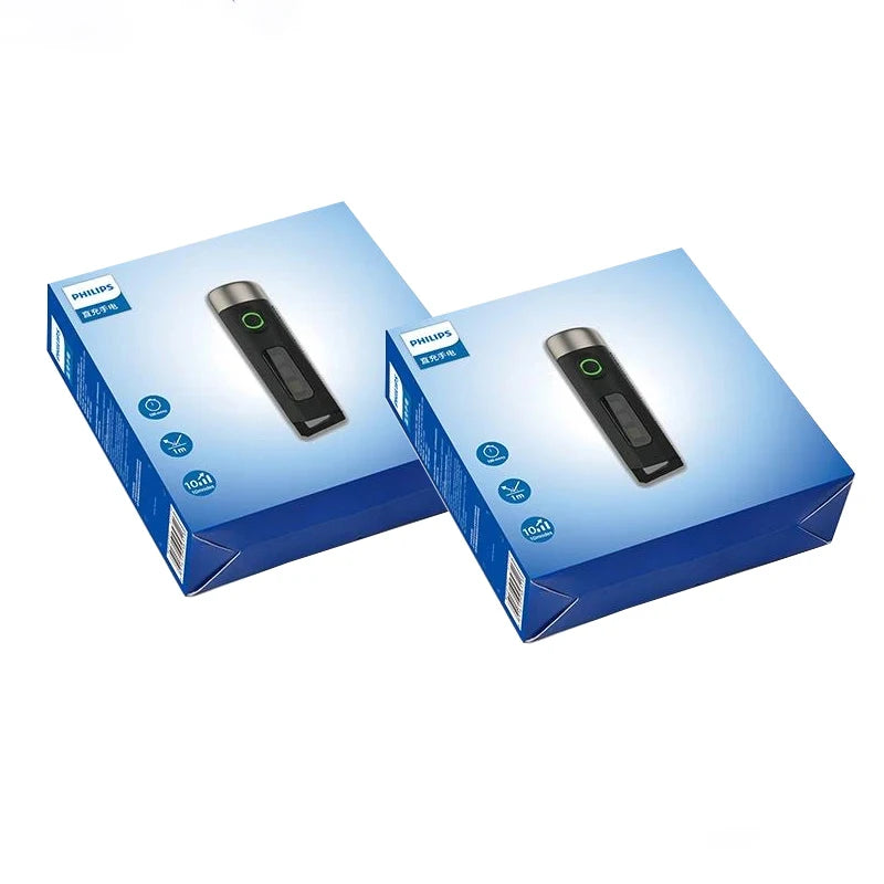 Philips Mini Torcia SFL1121 Alta Intensità Ultraluminosa Ricaricabile Portatile Autodifesa Emergenza Esterna 200 Metri