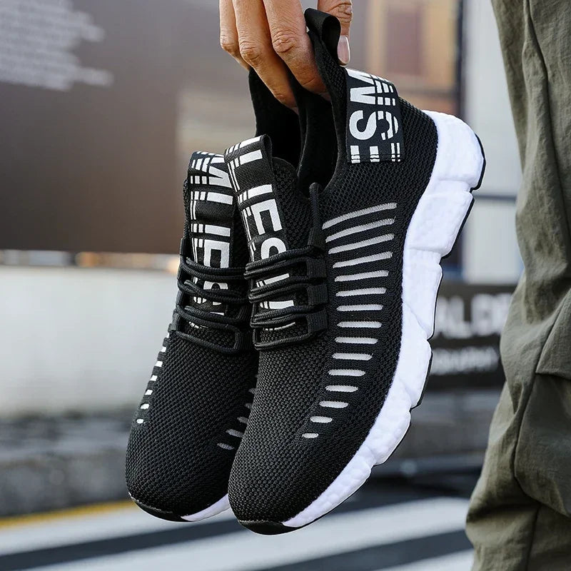Scarpe Da Ginnastica Estive Da Uomo Traspiranti In Mesh Leggero Per Allenamento E Tennis Eleganti Spedizione Gratuita