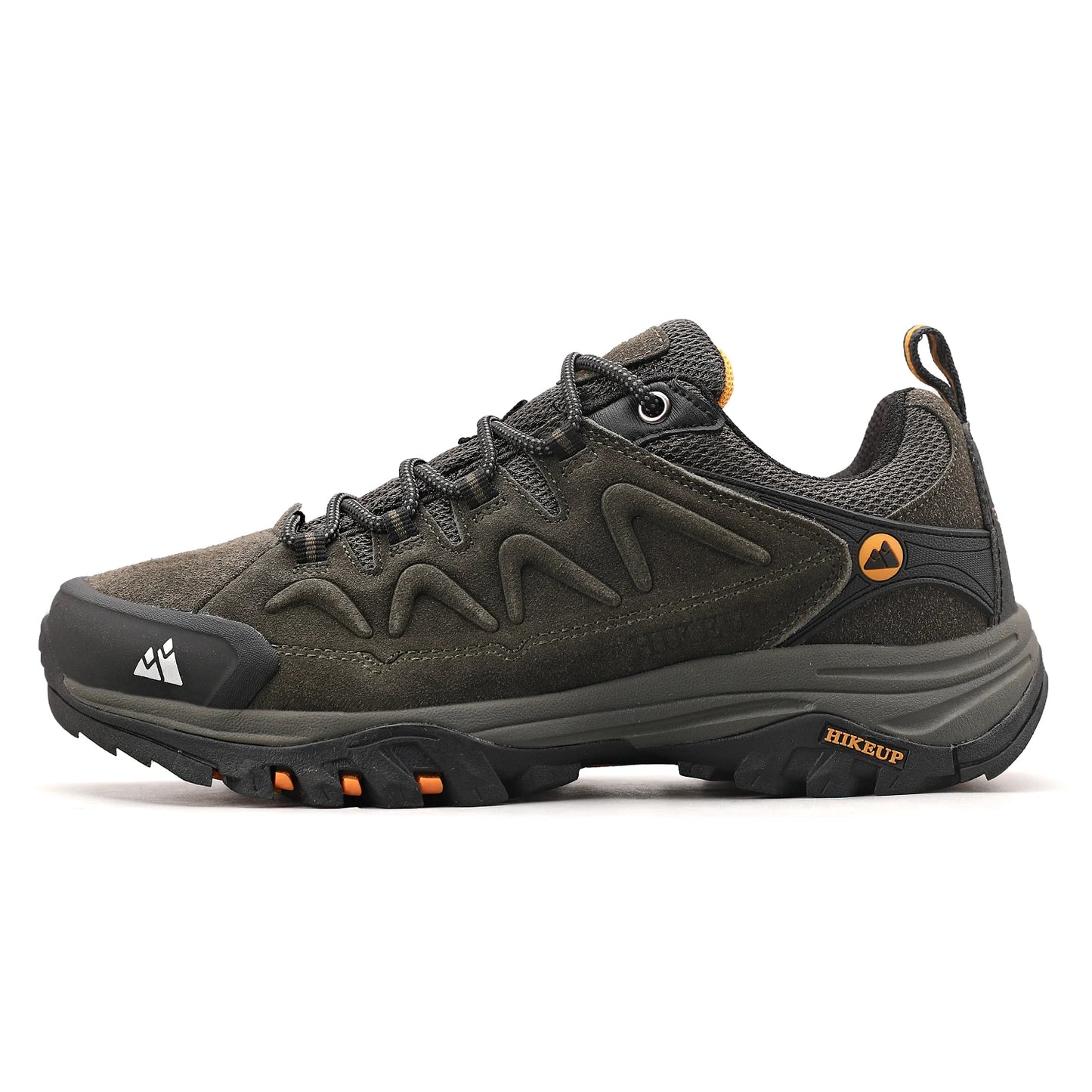 Hikeup Scarpe Da Uomo In Pelle Impermeabili Da Lavoro Invernali Antiscivolo Lusso Moda Stivali Da Uomo