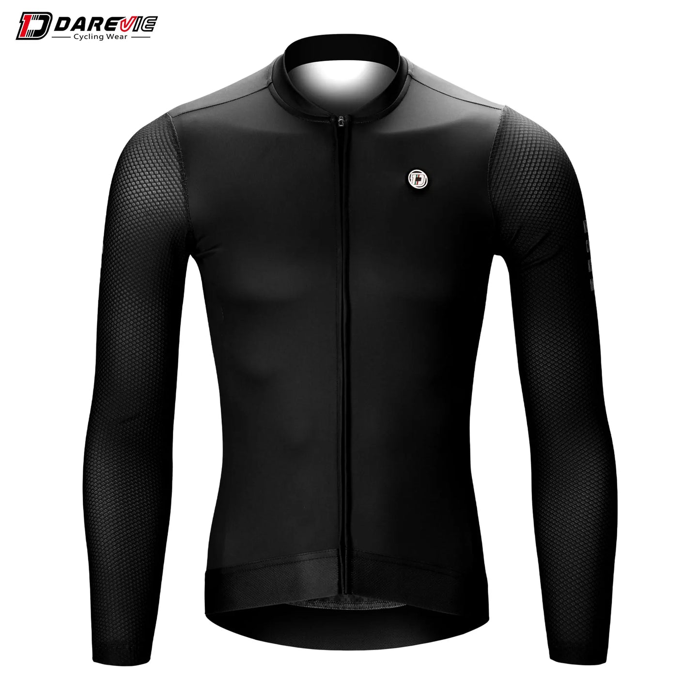 Maglia Ciclismo Manica Lunga Pro Aero Traspirante 3D Bubble Mesh Uomo Donna Antipilling Asciugatura Rapida
