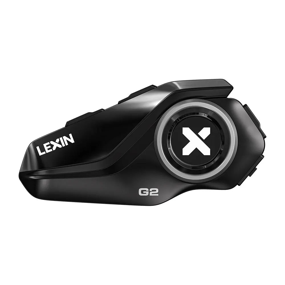 Cuffie Bluetooth Per Casco Interfono Moto Lexin G2P Comunicatore Vivavoce Fino A 6 Ciclisti Con Radio FM