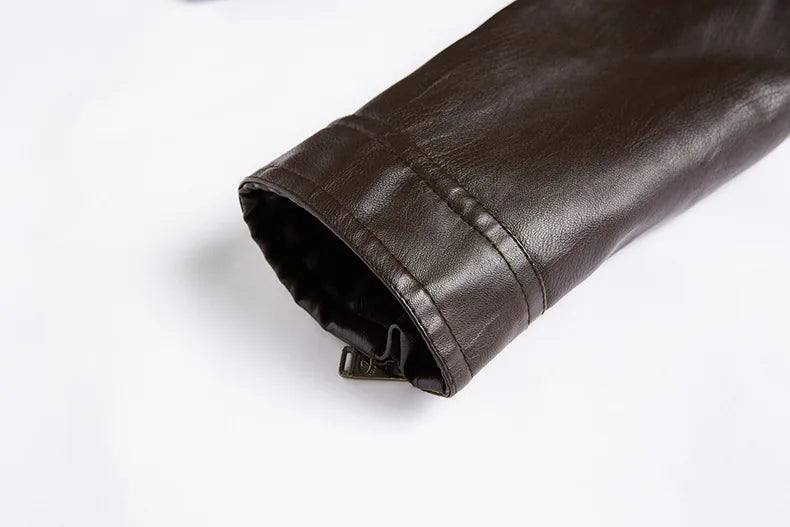 Giacca In Pelle Da Uomo Moto Blazer Streetwear Capispalla Moda Uomo Nuova Trend Esclusiva