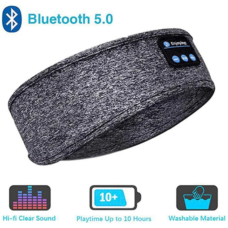 Auricolari Bluetooth Senza Fili Con Fascia Morbida Per Dormire E Allenarsi Con Cancellazione Attiva Del Rumore