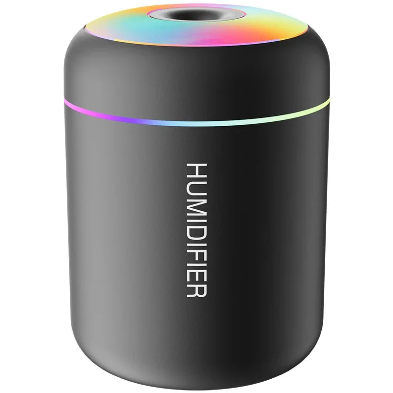 Mini Umidificatore USB 180ML Diffusore Aromaterapia Olio Essenziale Luci Purificatore Aroma Per Auto Casa Camera Da Letto