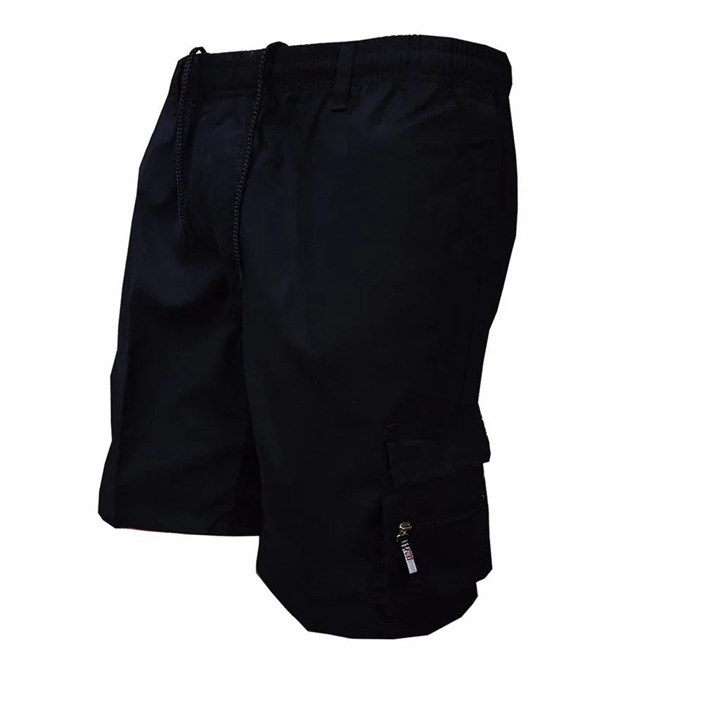 Pantaloncini Cargo Tattici Estivi da Uomo Militari con Tasche Ispirate al Mimetico per Jogging Escursionismo Lavoro