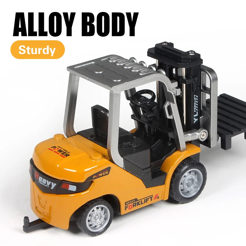 Teeggi 1 64 Mini RC Forklift Telecomandata Giocattolo Per Bambini Regalo Perfetto Con Controllo Remoto Preciso
