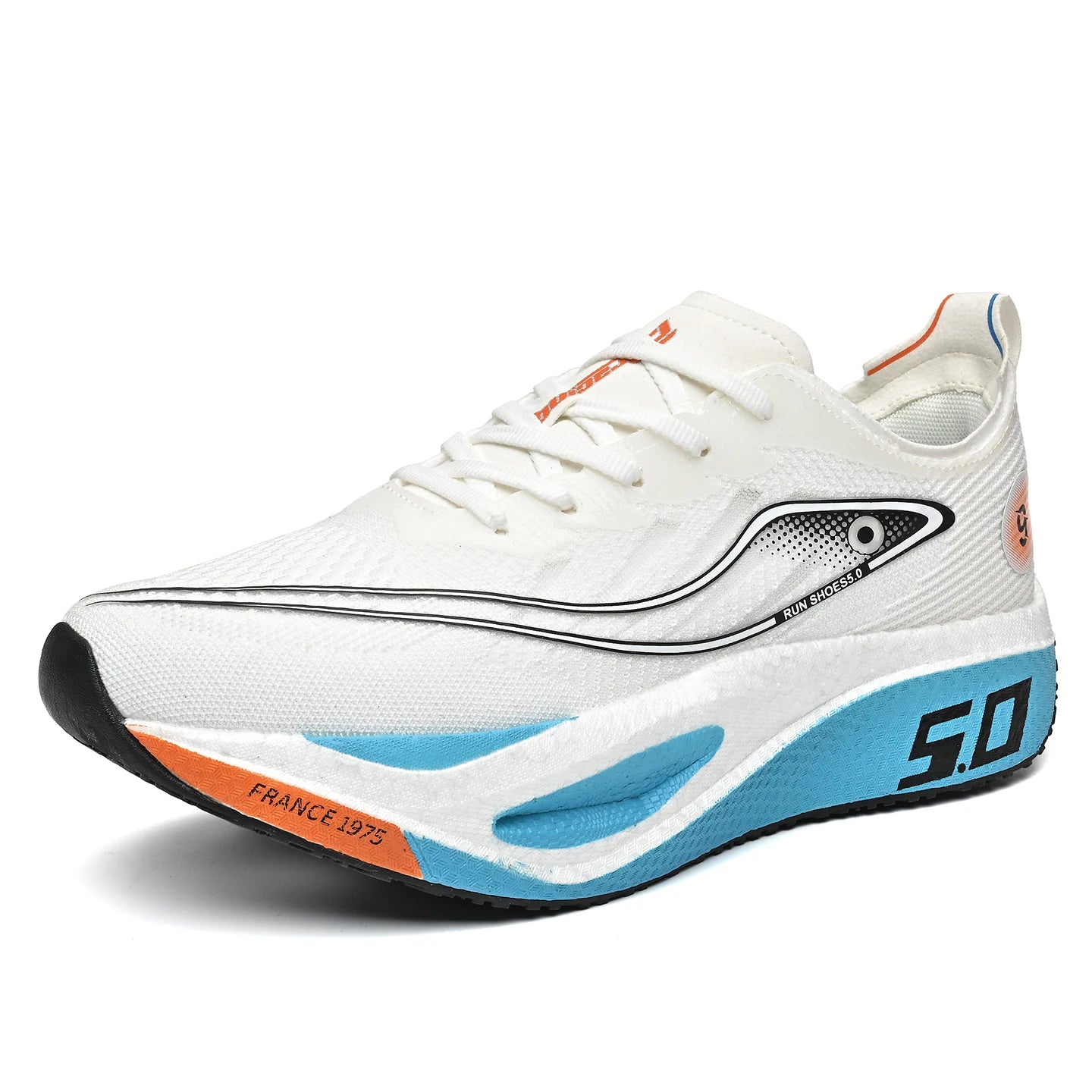 Scarpe Da Corsa Sportive Unisex Traspiranti Comfort Outdoor Nero Taglia 10 Per Uomo E Donna