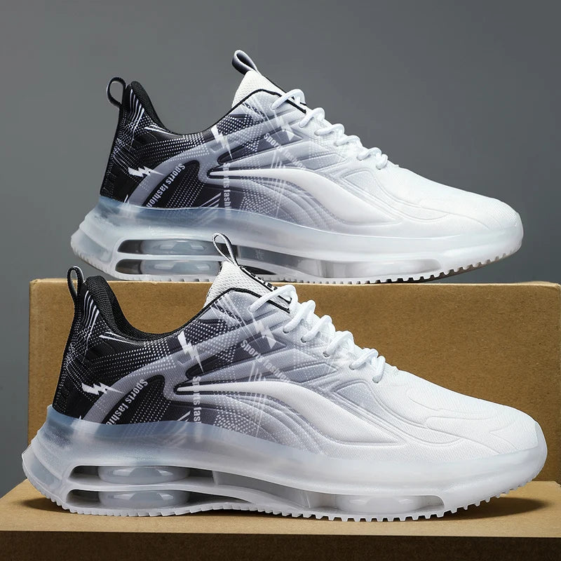 Scarpe Da Basket Da Uomo Moda Con Cuscini Aria Antiscivolo Traspiranti Ammortizzanti Per Attività All Aperto
