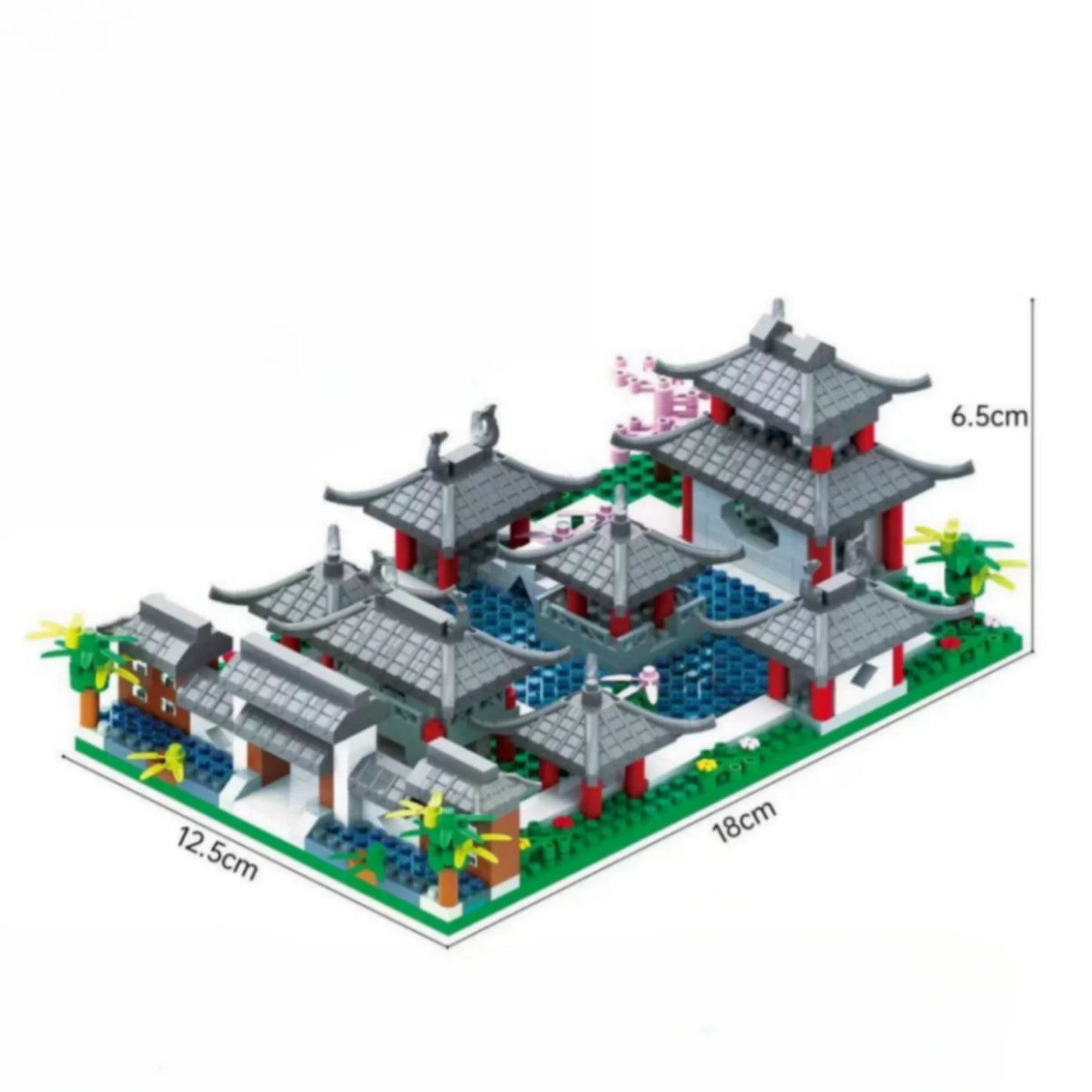 Giocattoli Educativi Blocco Di Costruzione In Stile Cinese Antico Edificio Street View Compatibile Con Lego