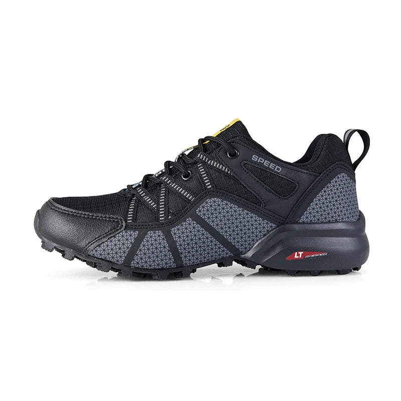 Scarpe sportive da trekking da uomo Stivali da allenamento per escursionismo impermeabili all'aperto Scarpe tattiche da caccia comode e resistenti all'usura da uomo
