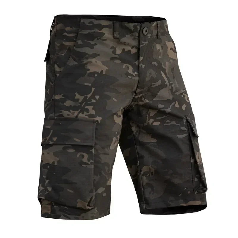Pantaloncini Mimetici Casual Uomo Pantaloni Cargo Elasticizzati Estivi Per Sport Acquatici All Aperto