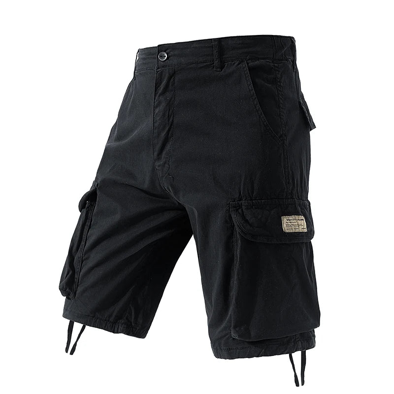 Pantaloncini Cargo Estivi Da Uomo In Cotone Con Tasche Multitasche Per Spiaggia E Tempo Libero Casual Primavera