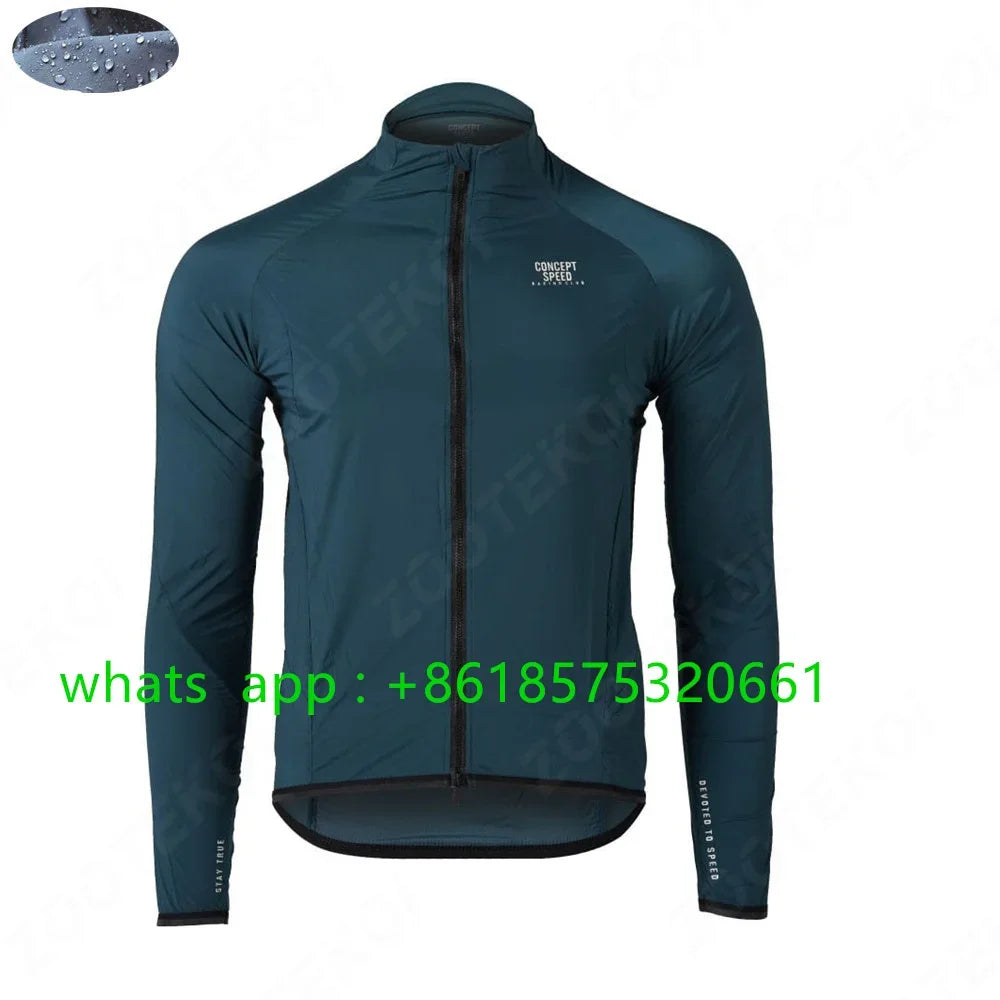 Concept Speed Nuova Giacca Da Ciclismo Unisex Impermeabile A Vento Ultraleggera Maniche Lunghe Per Bici Estivo MTB