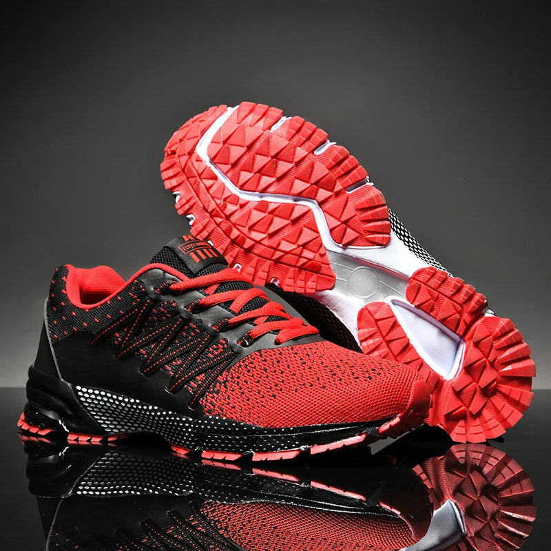 Scarpe Sportive Da Corsa Traspiranti In Mesh Con Suola Spessa Bianco Nero Coreane Per Giovani Passeggio Primavera Estate