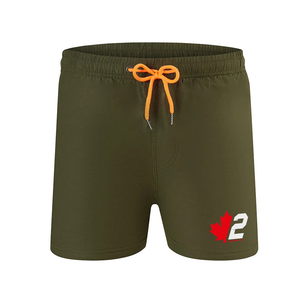 Costume Da Bagno Uomo Pantaloncini Da Spiaggia In Poliestere Con Rete Interna Surf 2025 Sexy Nuoto